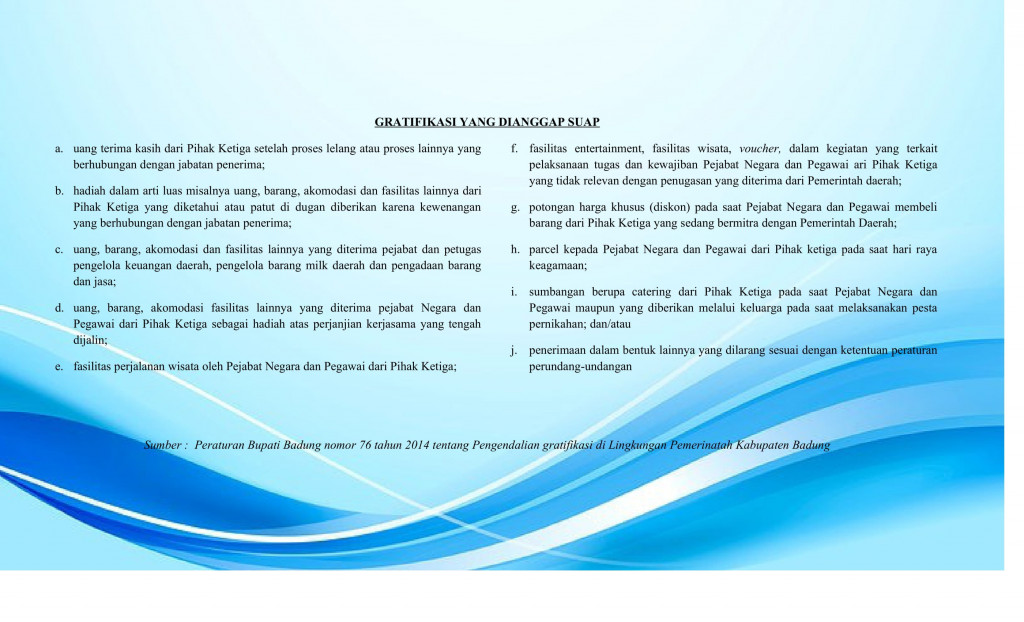 Sosialisasi Gratifikasi